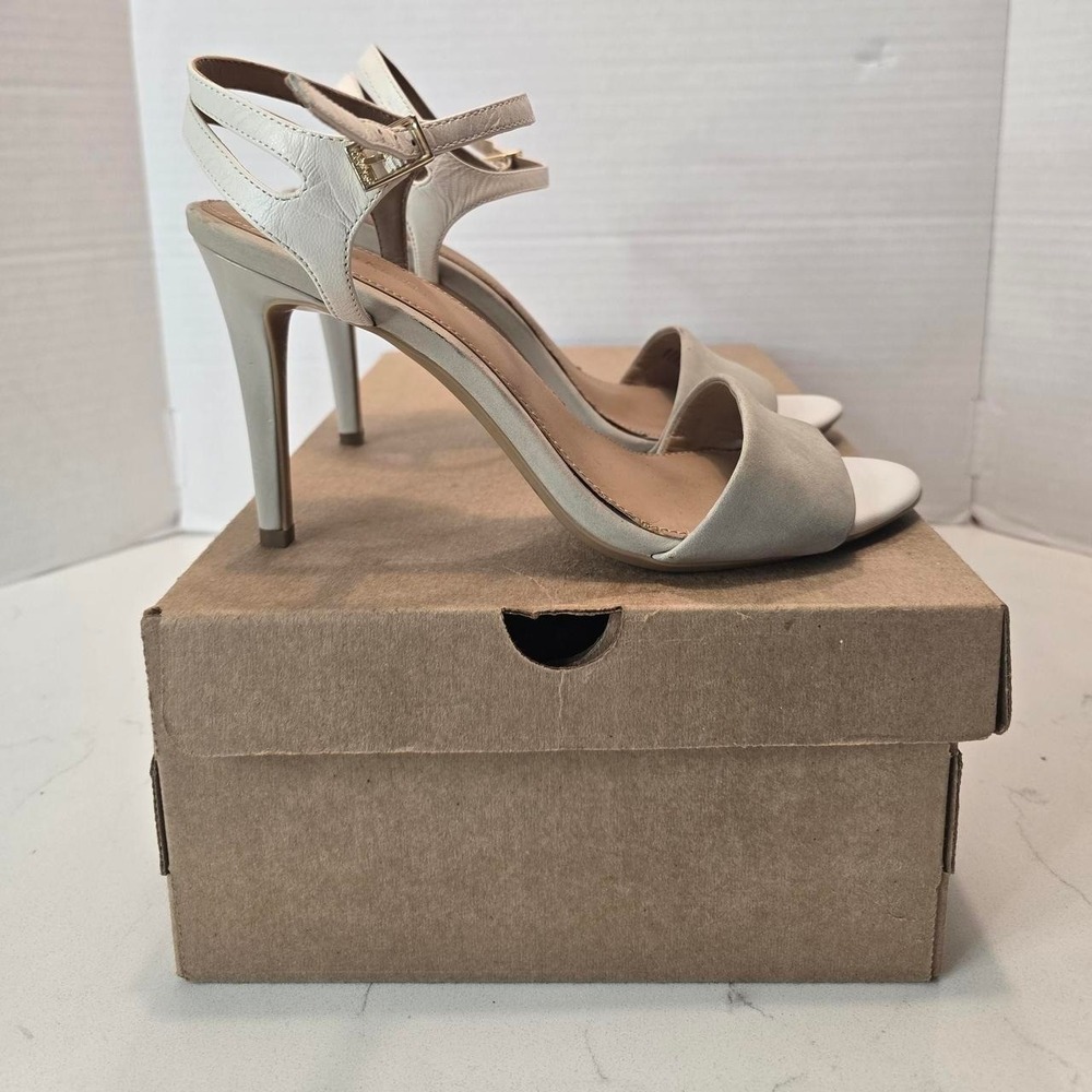 Calvin Klein Nadina Sandals kid skin cocoon soft white - 9.5 US - Picture 2 of 8